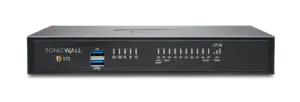 The SonicWall TZ570 is a next-generation firewall designed for small to mid-sized organizations and distributed enterprise with SD-Branch locations.