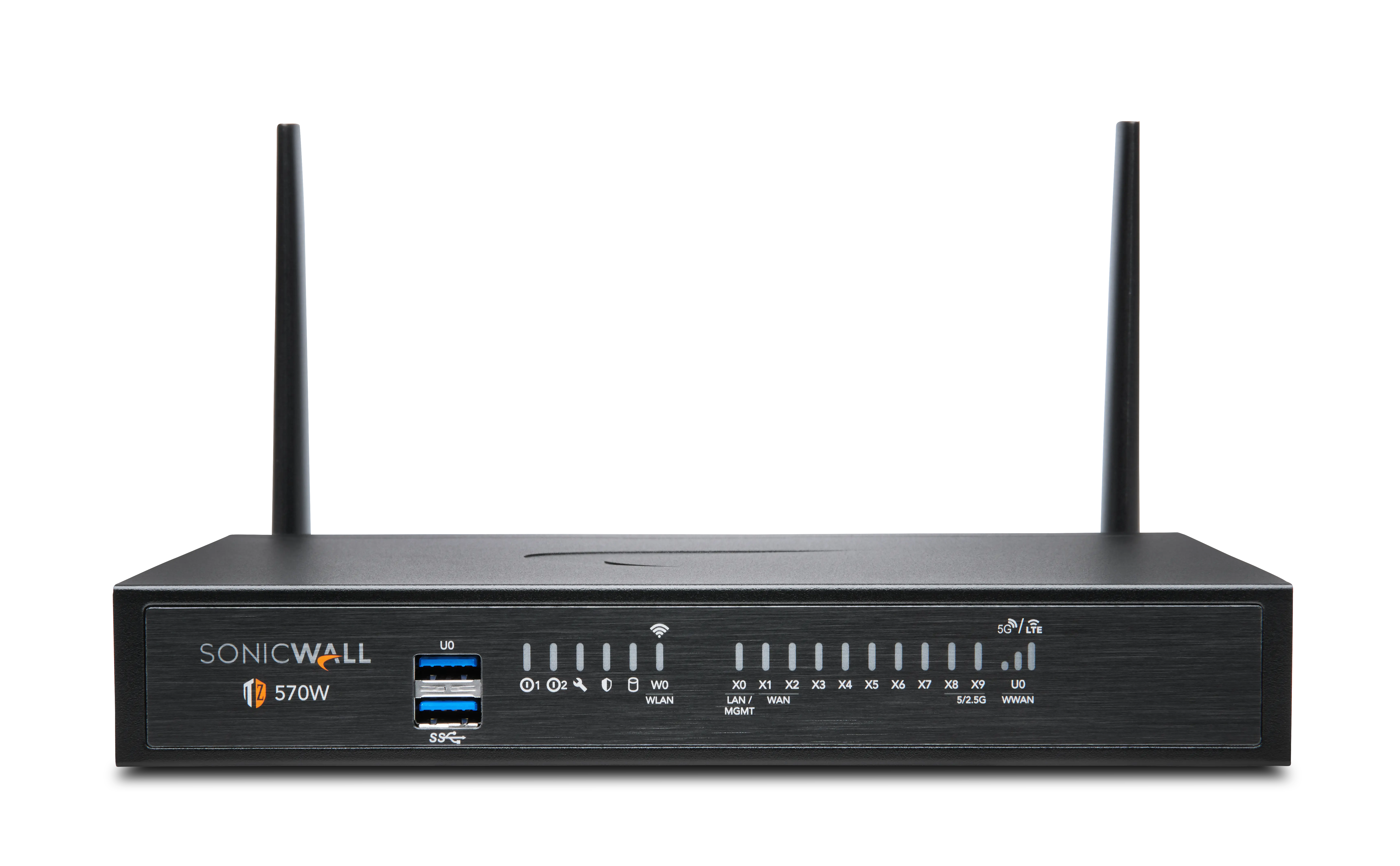 The SonicWall TZ570 Wireless is a next-generation firewall designed for small to mid-sized organizations and distributed enterprise with SD-Branch locations.